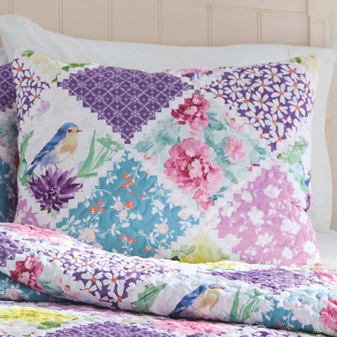 Cheerful Reversible Sham, , large
