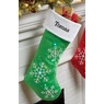 Snowflake Stocking, , large