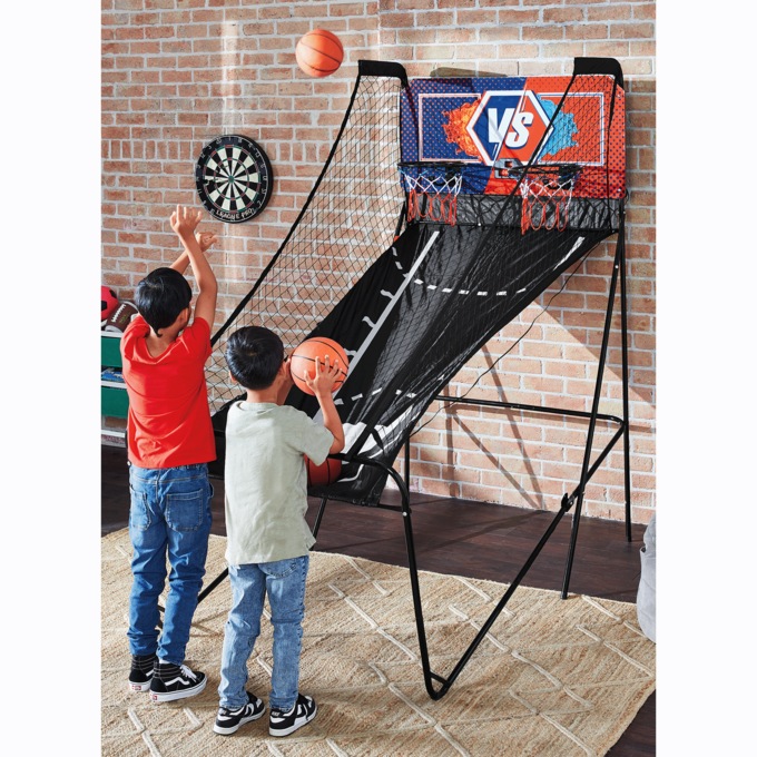 Foldable 2-Player Basketball Game, , large
