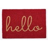 Hello Indoor/Outdoor Coir Mat - 20" X 30", , large
