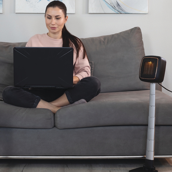 Handy Heater X Tower Extendable Space Heater, , large