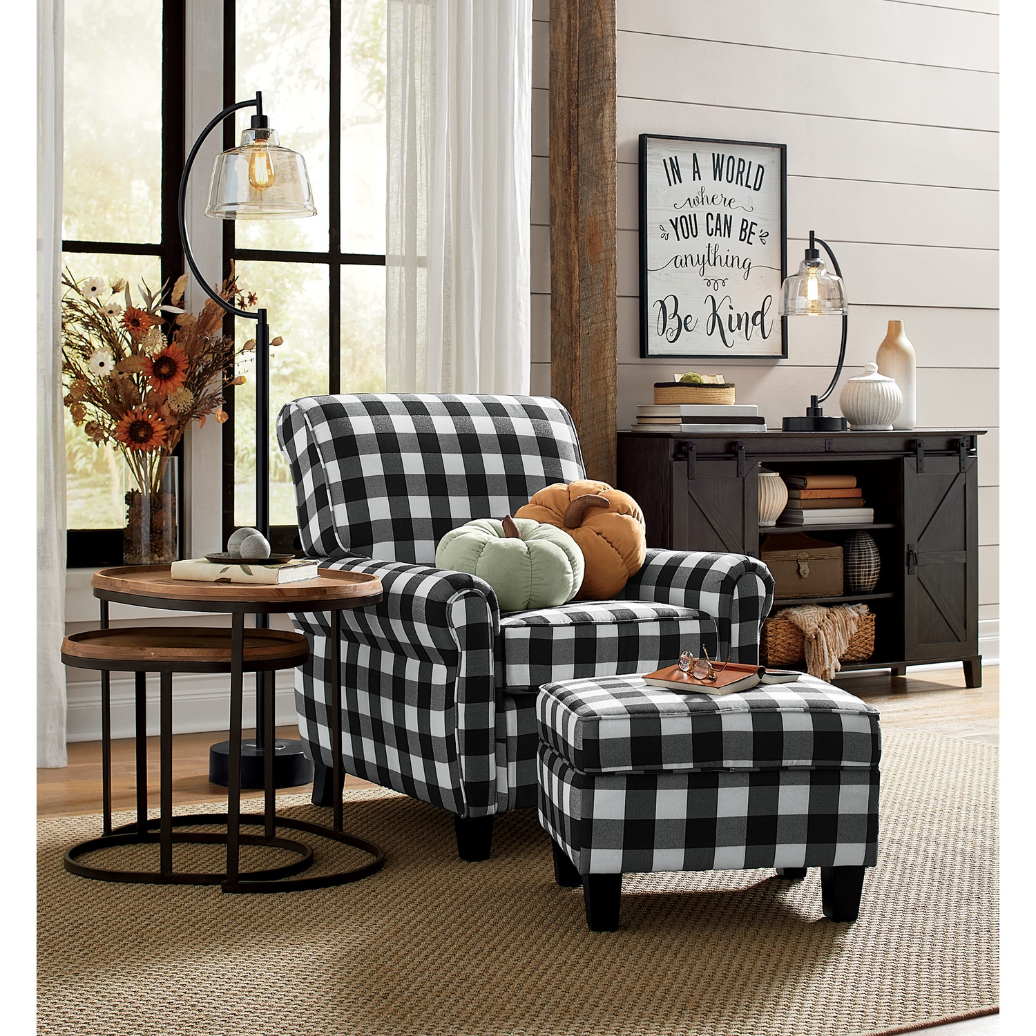 Buffalo check chair target deals