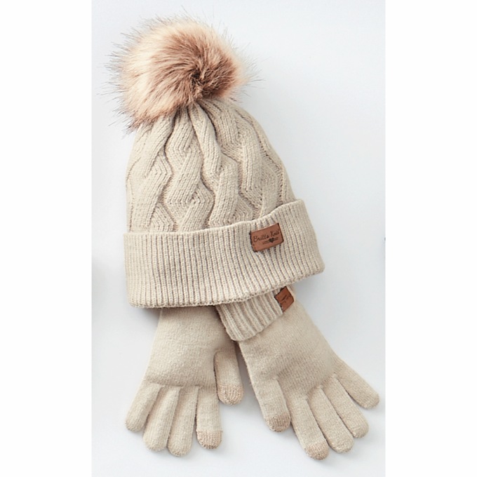 Britt's Knits Mainstay Hat and Tech Glove Set, , large