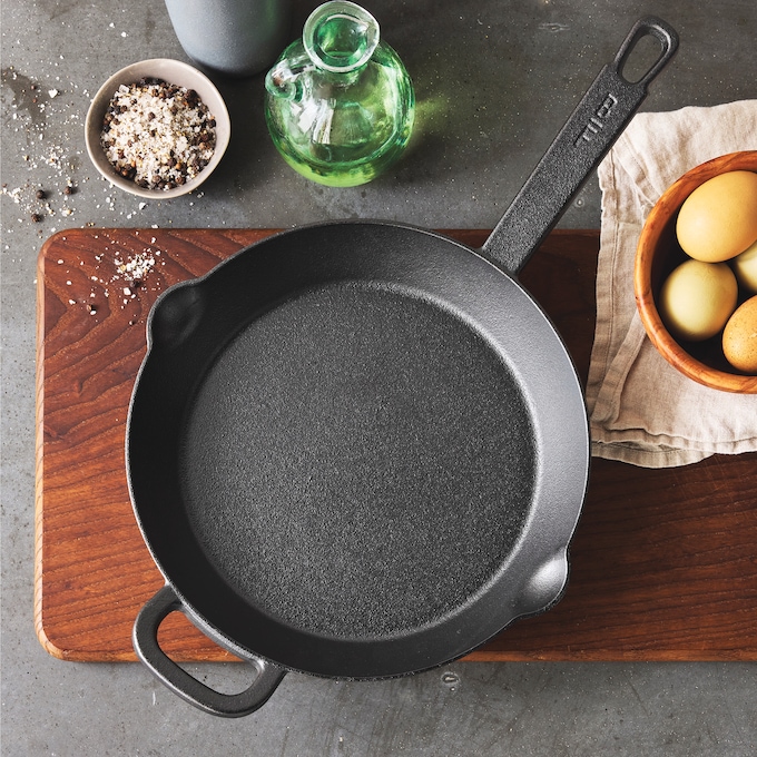 Bobby Flay by GreenPan 10" Cast Iron Fry Pan, , large