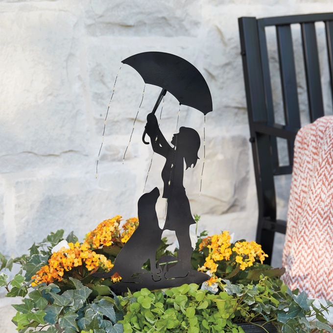 Solar Girl with Umbrella, , large