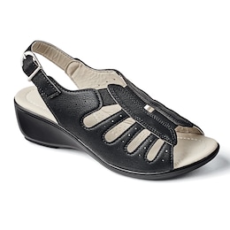 Women's Allison Wedge Sandal with Cushioned Insole, , large