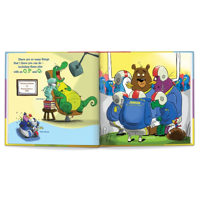 A-B-C What Can I Be Personalized Book, , large