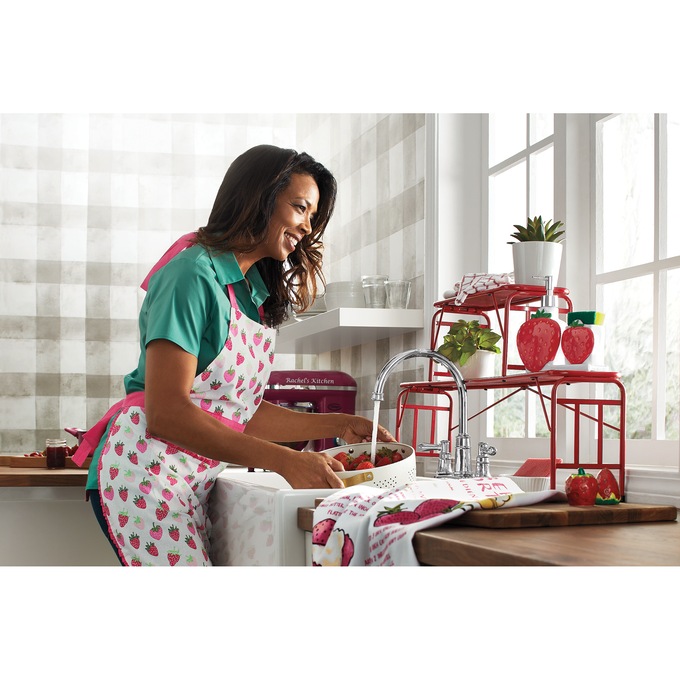 Strawberry Soap Pump & Sponge Holder, , large