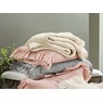 Ruffled Hem Oversized Quilt, , large