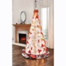 Holiday 6-Foot Pre-Lit Pop-Up Tree, White, large