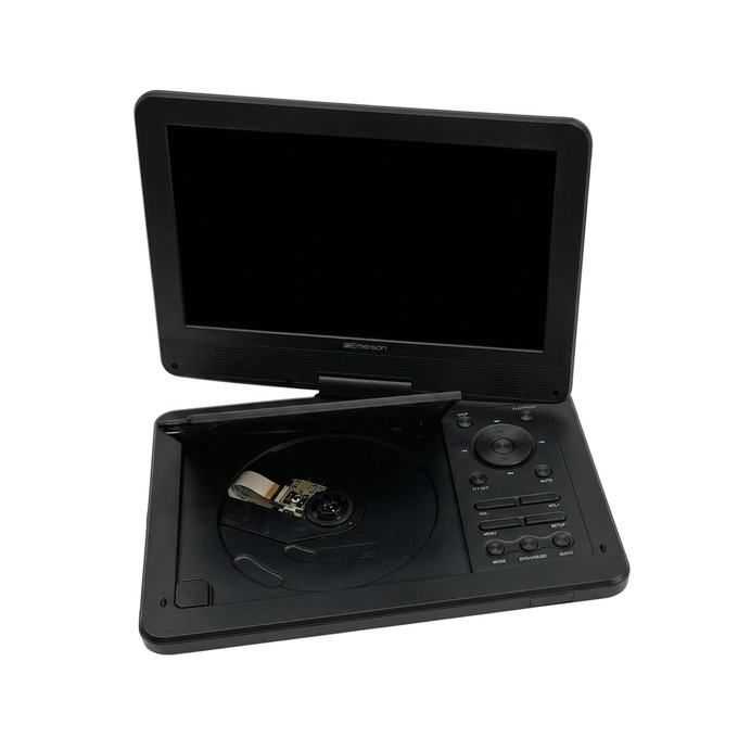 Emerson 10.1" Swivel Screen DVD Player, Black, large