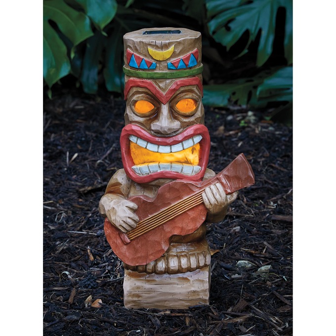 Solar Tiki Statue, , large