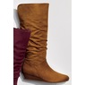 Amanda D'Laurie Tall Scrunch Boot, Camel, large