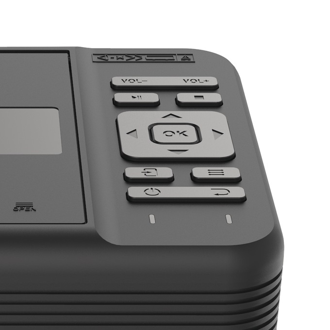 RCA Projector with DVD Player and Screen, , large