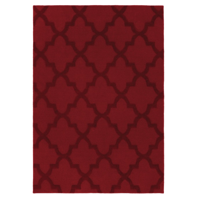 Room-Size Rug and Runners, Chili Red, large