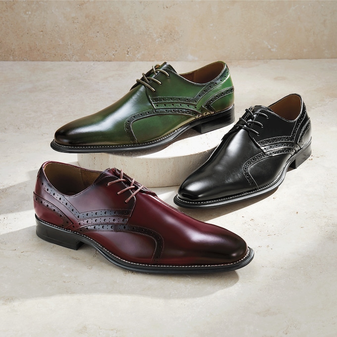 Stacy Adams Men's Alexander Plain Toe Lace-Up, , large