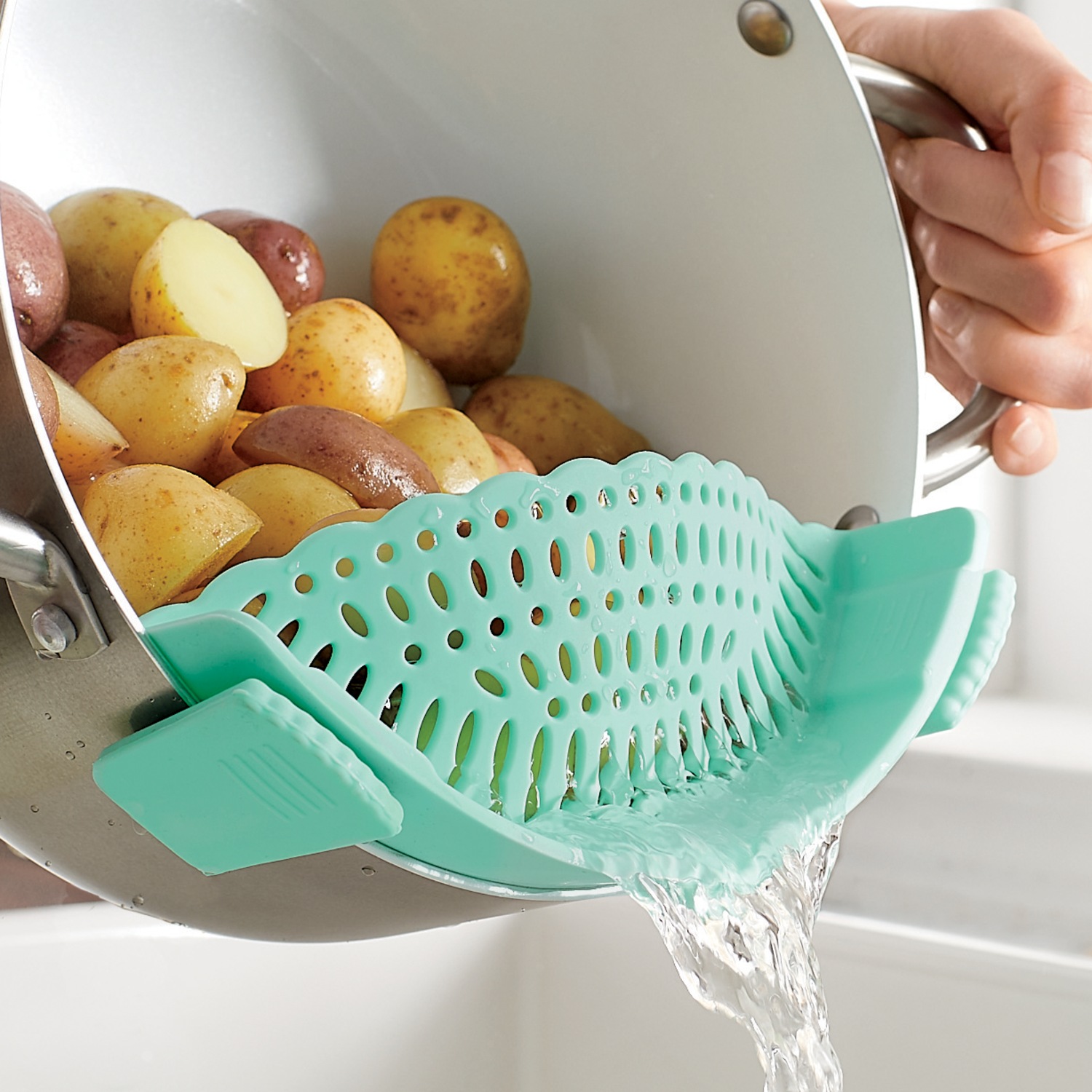 SnapOn Pot Strainer Ginny's