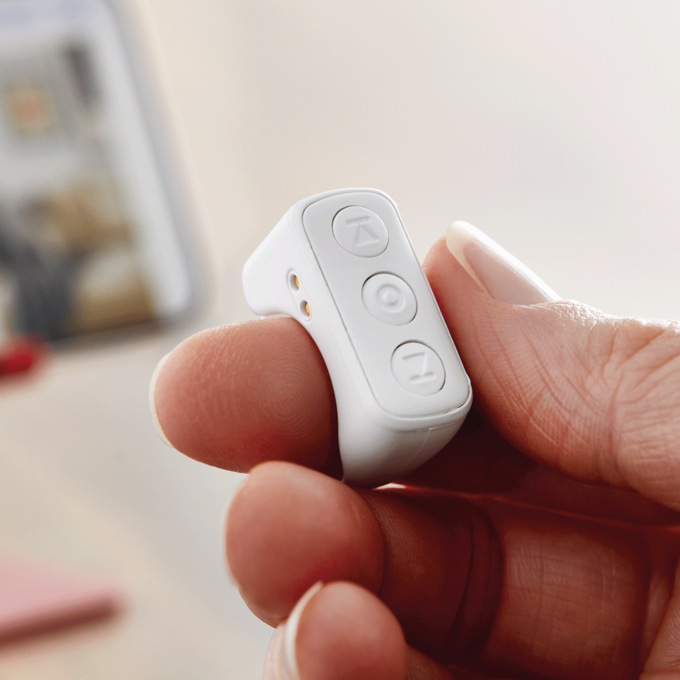 ChargeWorx Bluetooth Remote-Control Ring, , large