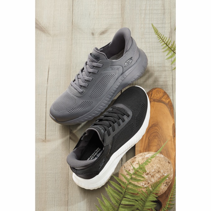 BOBS Men's Slip-Ins Bobs Sport Squad Shoe by Skechers, , large