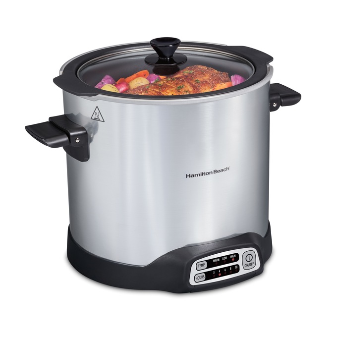 Hamilton Beach Sear and Cook 10-Qt. Stockpot Slow Cooker, , large