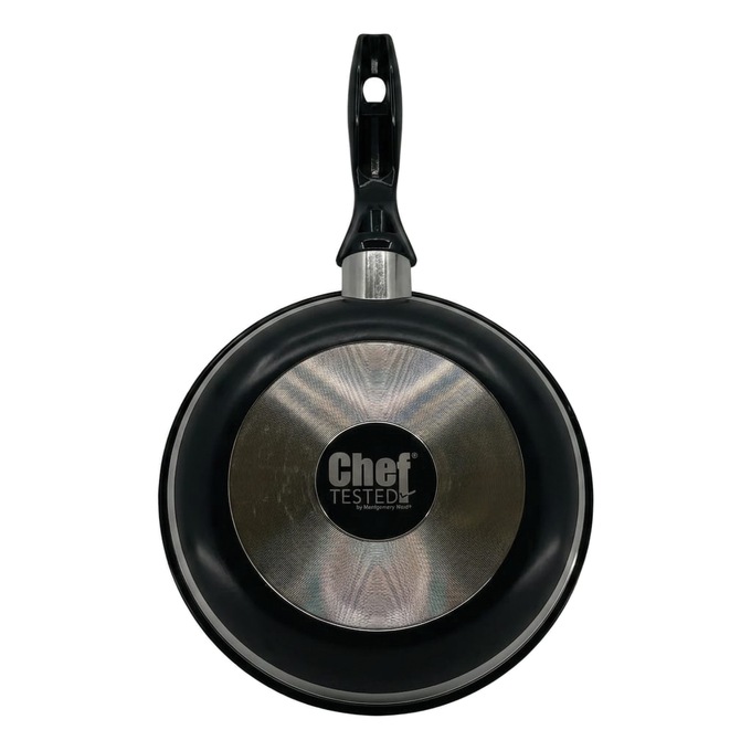Chef Tested 8-Piece Ceramic Banded Cookware Set by Wards, Black, large