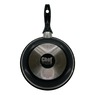 Chef Tested 8-Piece Ceramic Banded Cookware Set by Wards, Black, large