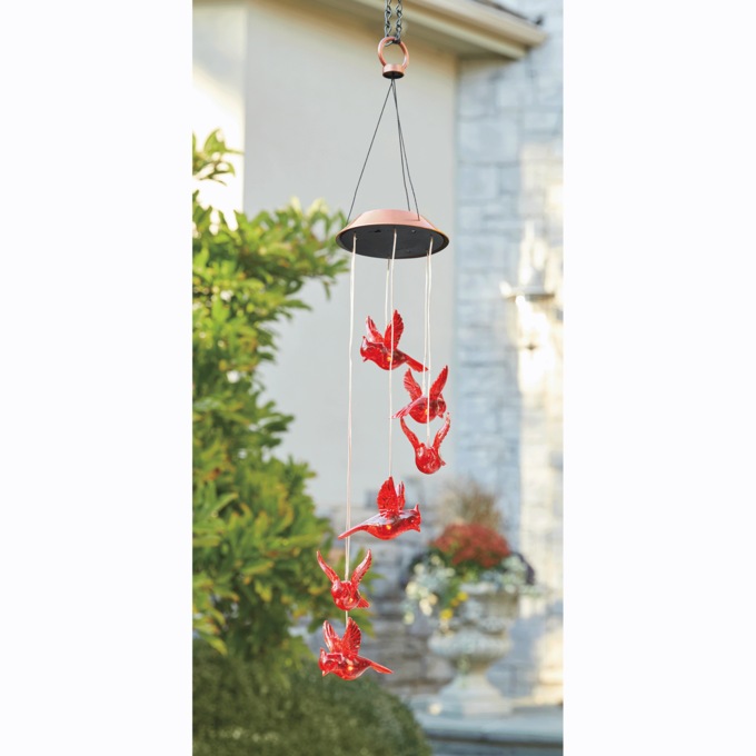 Cardinal Solar Suncatcher, , large