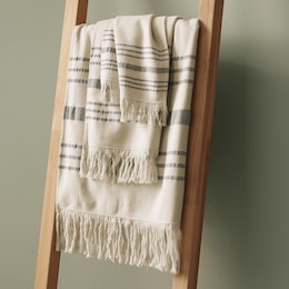 3-Piece Stripe Towel Set, , large