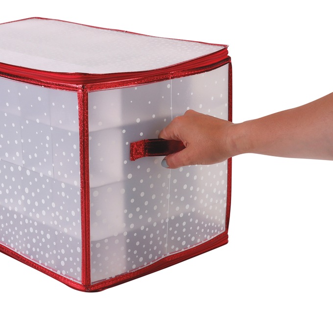 Simplify 112-Ct. Ornament Storage Organizer, Assorted, large