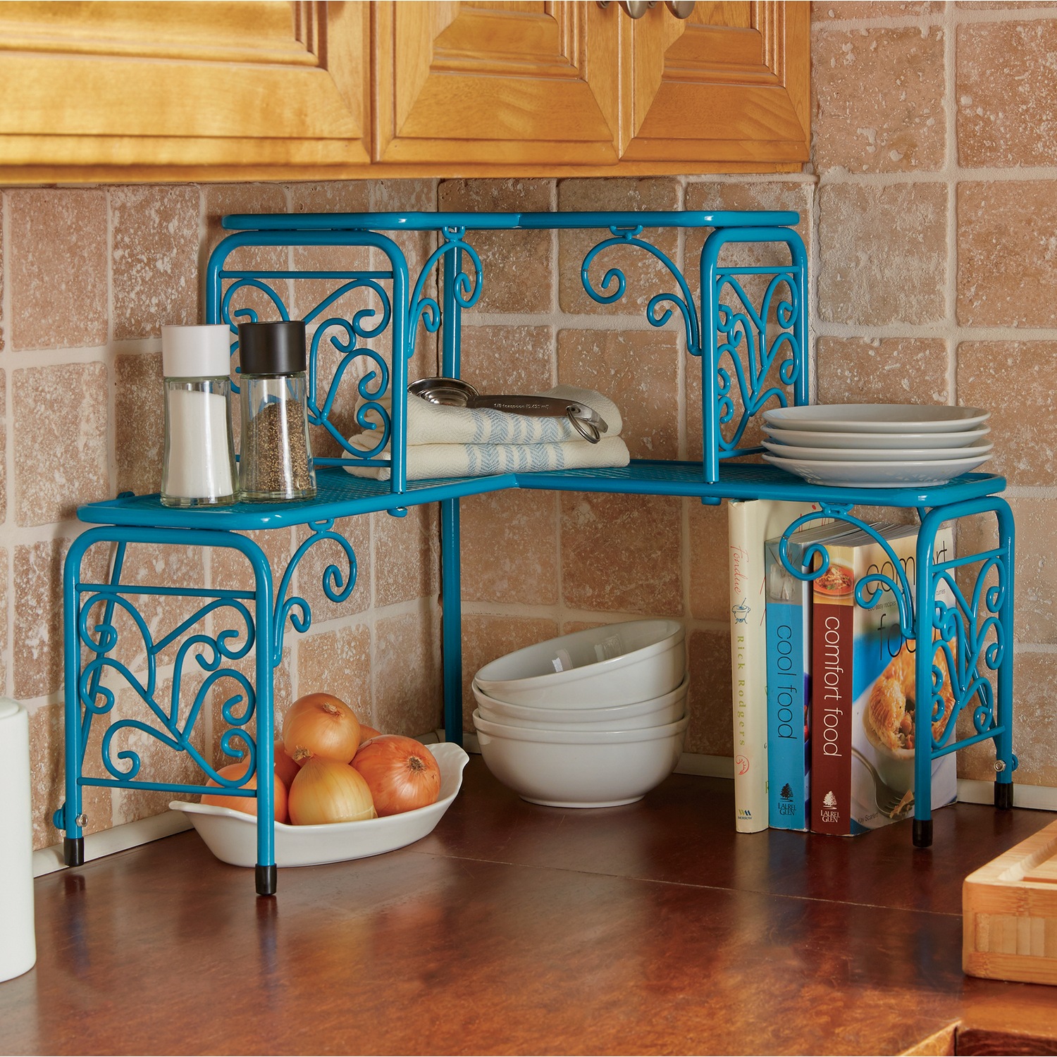 Scroll Corner Shelf Ginny S Scroll Corner Shelf