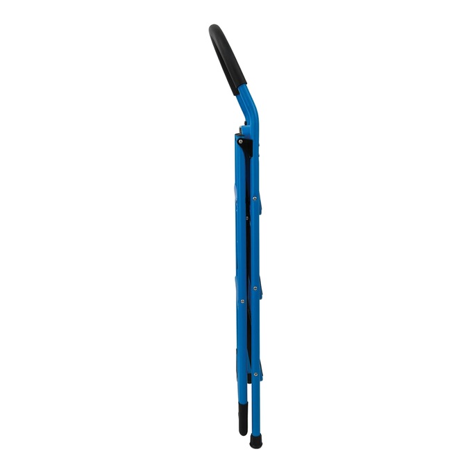 3-Step Folding Ladder, Blue, large