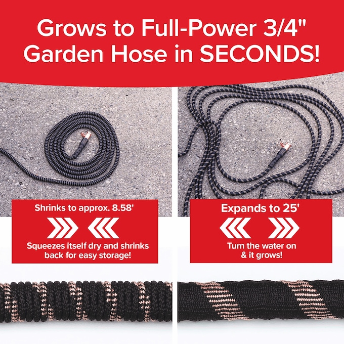 Copper Bullet Expanding Garden Hose 25 Feet, , large