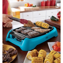 Ginny&#39;s Smokeless Electric Indoor Grill with Nonstick Finish, , large