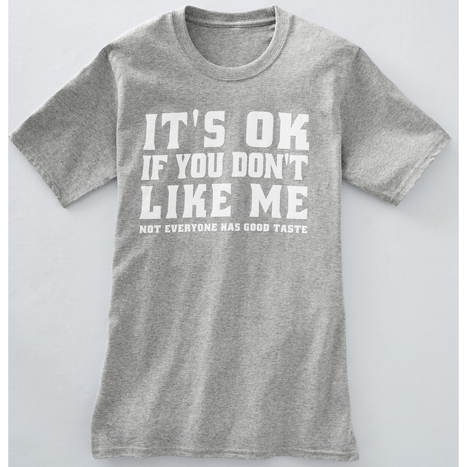 Don't Like Me Novelty T-Shirt, , large