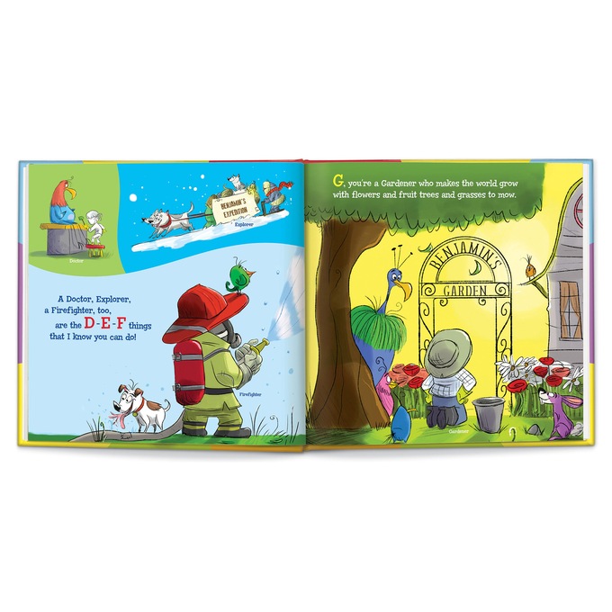 A-B-C What Can I Be Personalized Book, , large