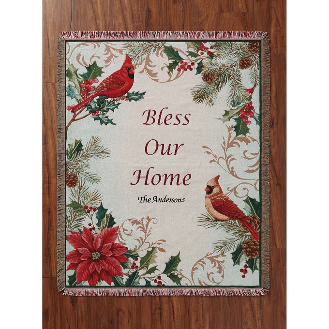 Personalized Tapestry Throw, , large