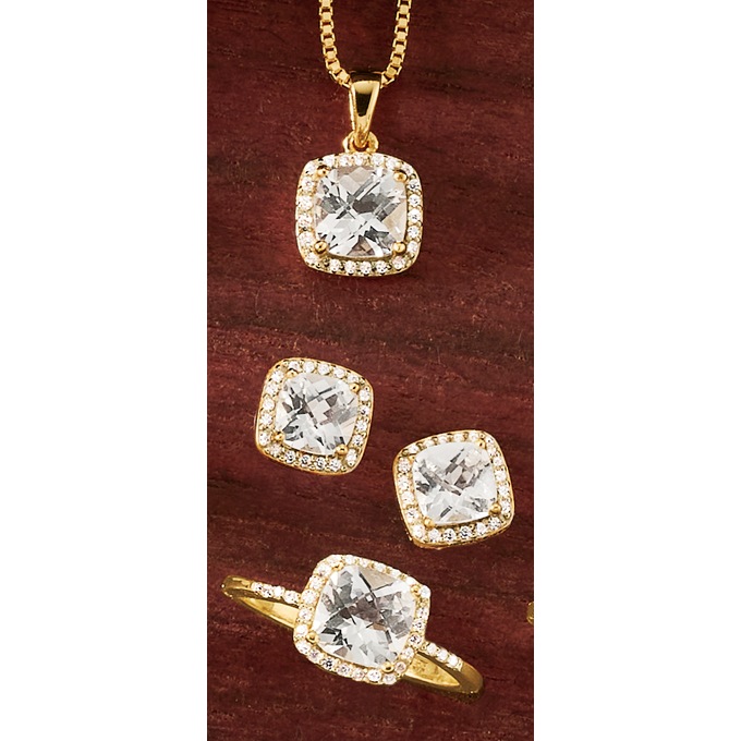 Gemstone Jewelry Set, , large