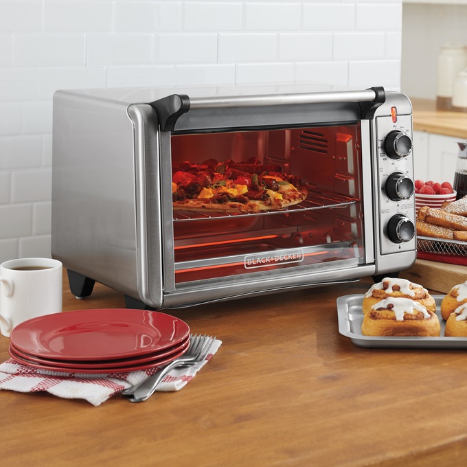 BLACK+DECKER Crisp 'n Bake Air Fry Toaster Oven, , large