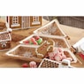 Martha Stewart Gingerbread 3-Section Tidbit Tray, , large