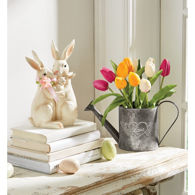 Resin Bunny Family, , large
