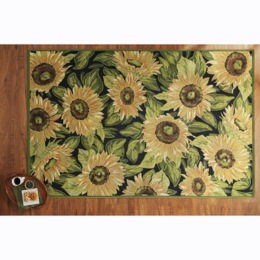 Marina Sunflower Indoor/Outdoor Area Rug, , large