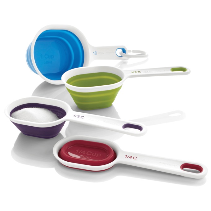 PrepWorks 4-Piece Collapsible Measuring Spoons by Progressive, , large