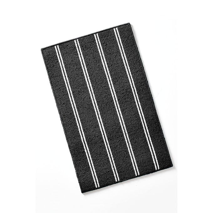 Avery Indoor/Outdoor 3-Piece Rug Set, Black, large