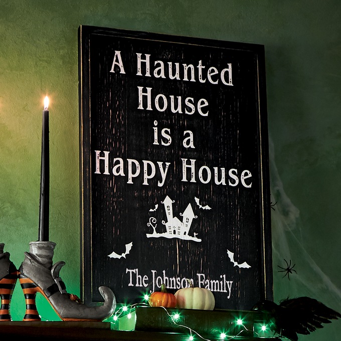 Outdoor Halloween Sign, , large