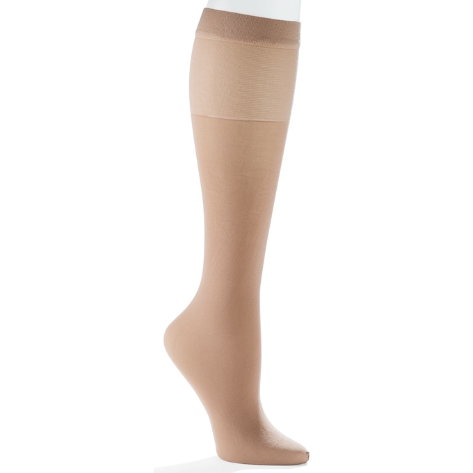 Wide-Calf Moderate Compression Socks, , large