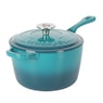 Crock Pot Artisan 3-qt. Enameled Cast Iron Saucepan with Lid, , large