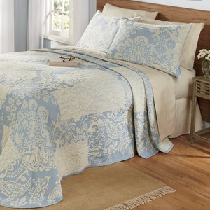 Augusta Jacquard Bedspread, , large