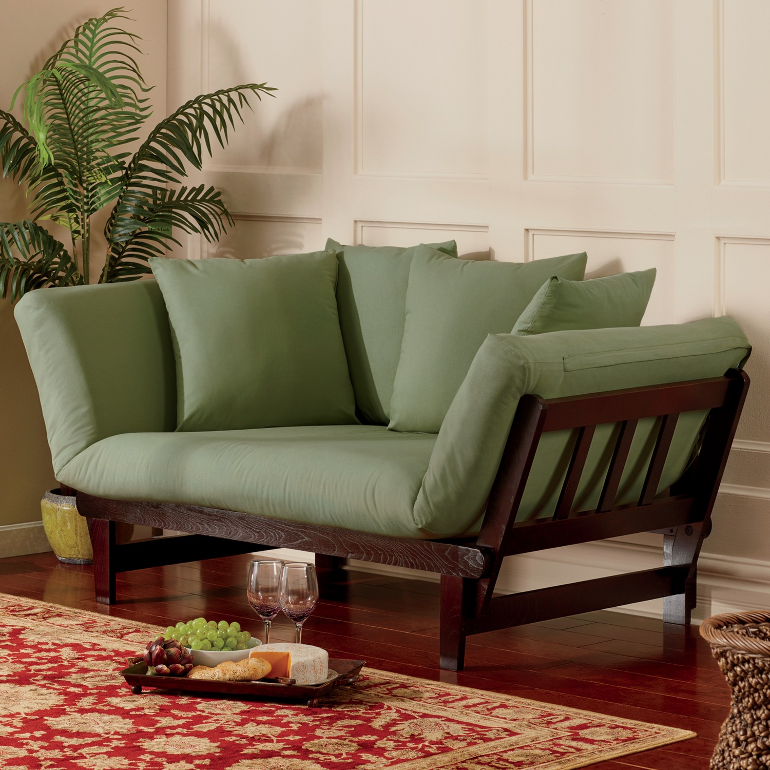 Oversized sales futon bed
