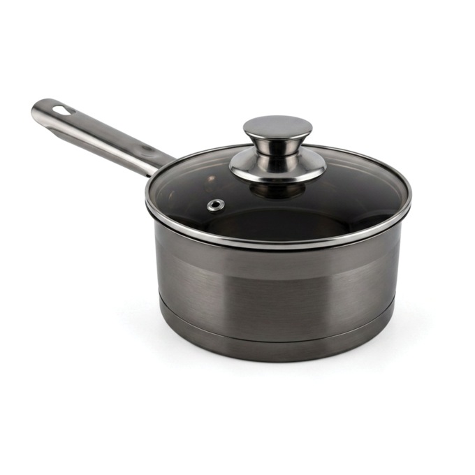 Ginny's 14-Piece Stainless Steel Cookware Set, Stainless Steel, large
