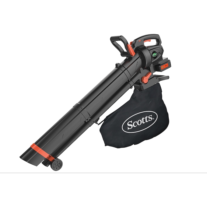 Scotts 2x20V Cordless 3-in-1 Turbo Leaf Blower-Vacuum-Mulcher, , large